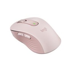 LOGITECH Signature M650 Mouse optical 5 buttons wireless Bluetooth 2.4 GHz Bolt USB receiver rose LOGITECH Signature M650 Mouse optical 5 buttons wireless Bluetooth 2.4 GHz Bolt USB receiver rose
