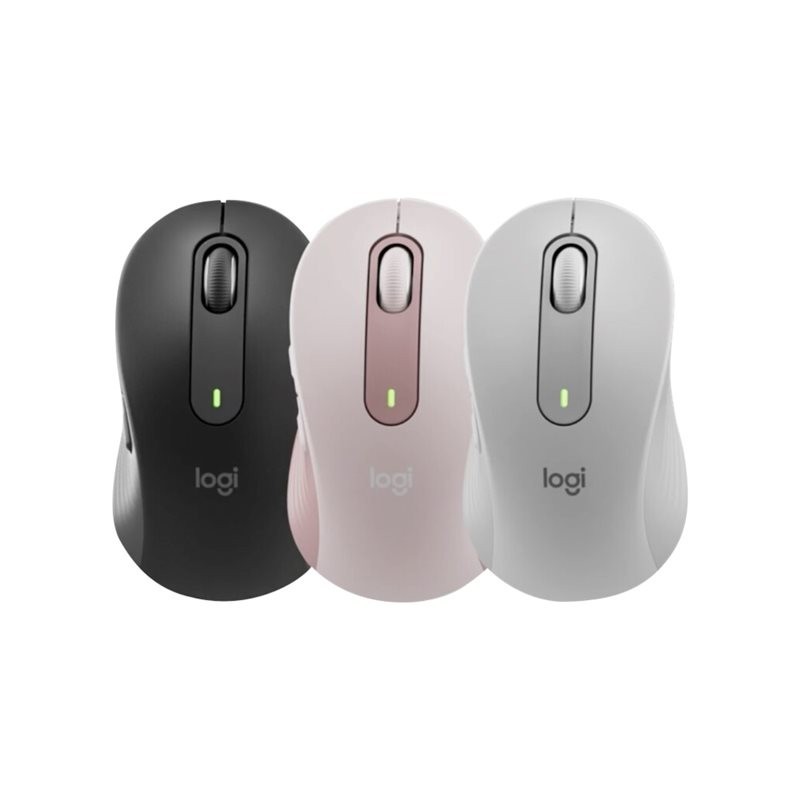 LOGITECH Signature M650 Mouse optical 5 buttons wireless Bluetooth 2.4 GHz Bolt USB receiver rose LOGITECH Signature M650 Mouse optical 5 buttons wireless Bluetooth 2.4 GHz Bolt USB receiver rose