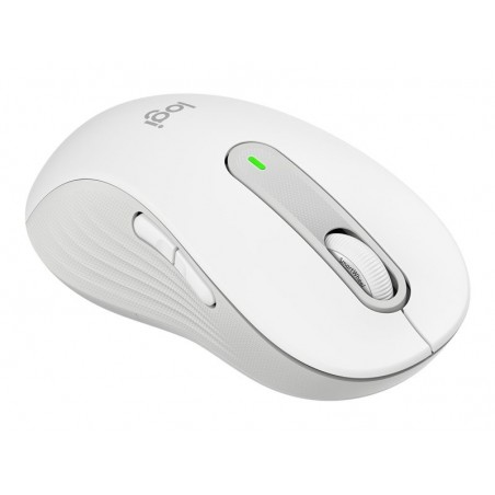 LOGITECH Signature M650 Mouse optical 5 buttons wireless Bluetooth 2.4 GHz Bolt USB receiver off-white