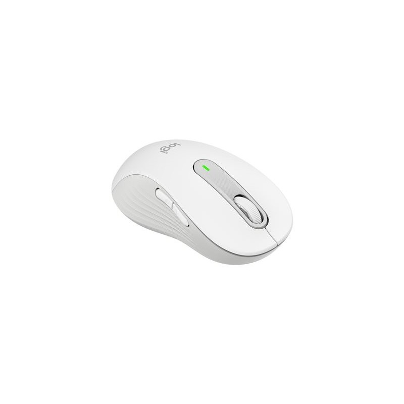 LOGITECH Signature M650 Mouse optical 5 buttons wireless Bluetooth 2.4 GHz Bolt USB receiver off-white