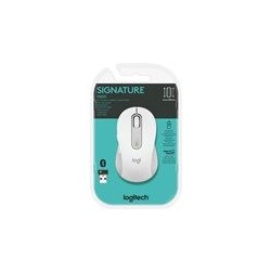 LOGITECH Signature M650 Mouse optical 5 buttons wireless Bluetooth 2.4 GHz Bolt USB receiver off-white