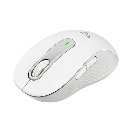 LOGITECH Signature M650 Mouse optical 5 buttons wireless Bluetooth 2.4 GHz Bolt USB receiver off-white