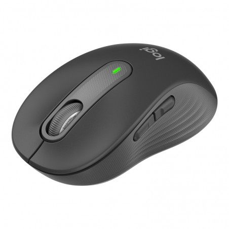 LOGITECH Signature M650 for Business Mouse optical 5 buttons wireless Bluetooth 2.4 GHz Bolt USB receiver graphite