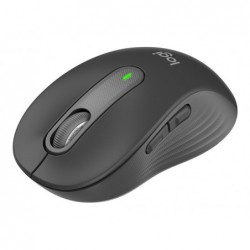 LOGITECH Signature M650 for Business Mouse optical 5 buttons wireless Bluetooth 2.4 GHz Bolt USB receiver graphite