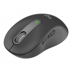 LOGITECH Signature M650 for Business Mouse optical 5 buttons wireless Bluetooth 2.4 GHz Bolt USB receiver graphite