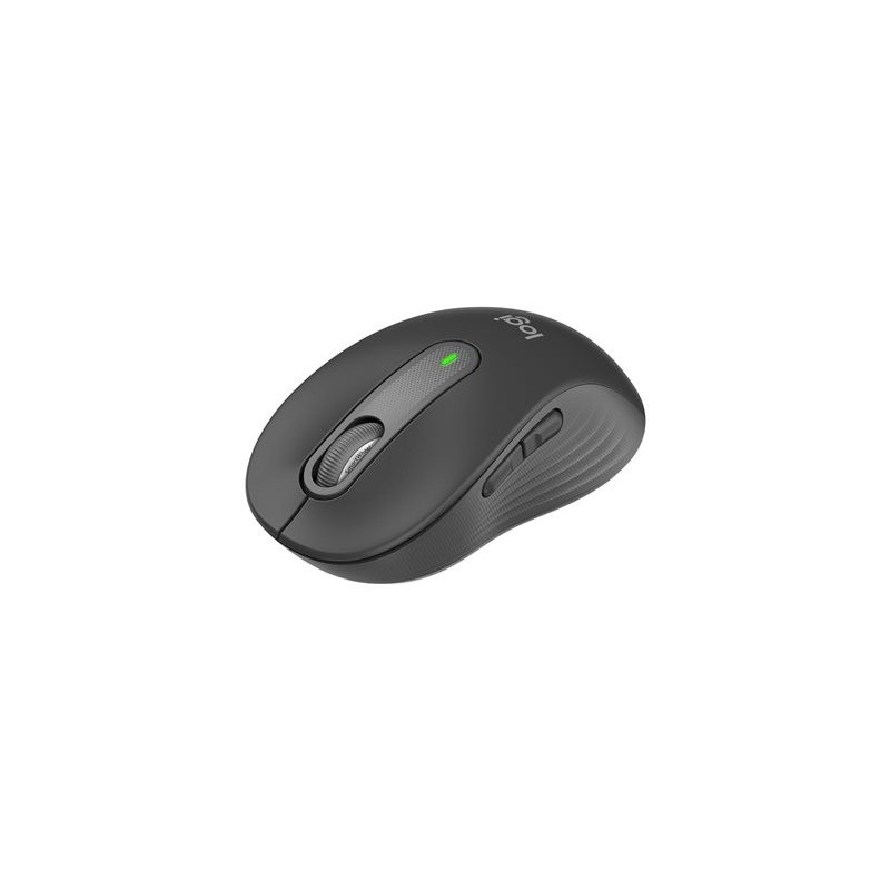 LOGITECH Signature M650 for Business Mouse optical 5 buttons wireless Bluetooth 2.4 GHz Bolt USB receiver graphite