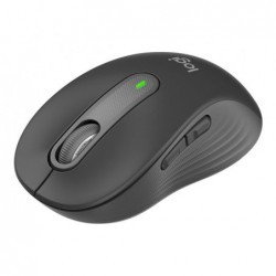 LOGITECH Signature M650 for Business Mouse optical 5 buttons wireless Bluetooth 2.4 GHz Bolt USB receiver graphite