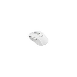 LOGITECH Signature M650 for Business Mouse wireless Bluetooth 2.4 GHz Bolt USB receiver off-white