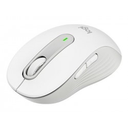 LOGITECH Signature M650 for Business Mouse wireless Bluetooth 2.4 GHz Bolt USB receiver off-white