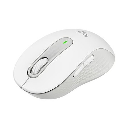 LOGITECH Signature M650 for Business Mouse wireless Bluetooth 2.4 GHz Bolt USB receiver off-white