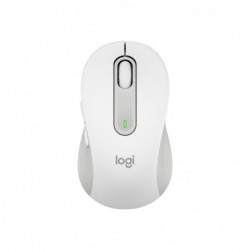 LOGITECH Signature M650 for Business Mouse wireless Bluetooth 2.4 GHz Bolt USB receiver off-white