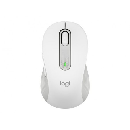 LOGITECH Signature M650 for Business Mouse wireless Bluetooth 2.4 GHz Bolt USB receiver off-white