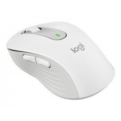 LOGITECH Signature M650 for Business Mouse wireless Bluetooth 2.4 GHz Bolt USB receiver off-white