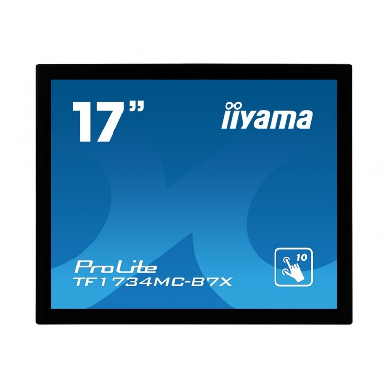 IIYAMA TF1734MC-B7X 17inch PCAP Bezel Free 10P Touch Anti-Finger print coating 1280x1024 1000:1 315cd/m2 HDMI DP VGA USB IIYAMA TF1734MC-B7X 17inch PCAP Bezel Free 10P Touch Anti-Finger print coating 1280x1024 1000:1 315cd/m2 HDMI DP VGA USB