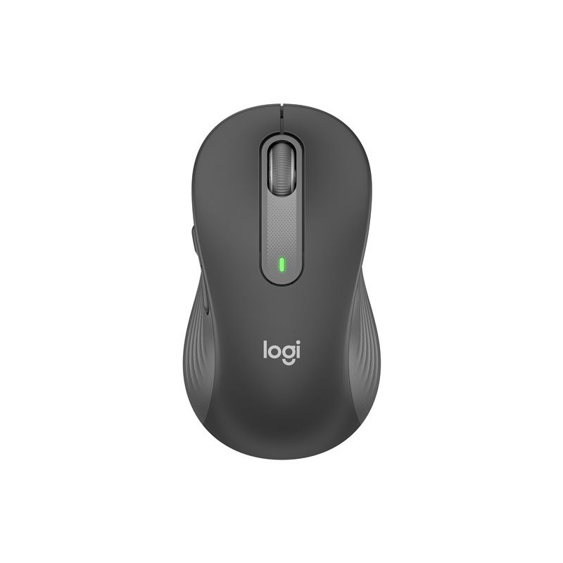 LOGITECH Signature M650 L for Business Mouse right-handed 5 buttons wireless Bluetooth 2.4 GHz Bolt USB receiver