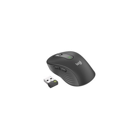 LOGITECH Signature M650 L for Business Mouse right-handed 5 buttons wireless Bluetooth 2.4 GHz Bolt USB receiver
