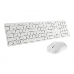 DELL Pro Wireless Keyboard and Mouse KM5221W US International QWERTY White