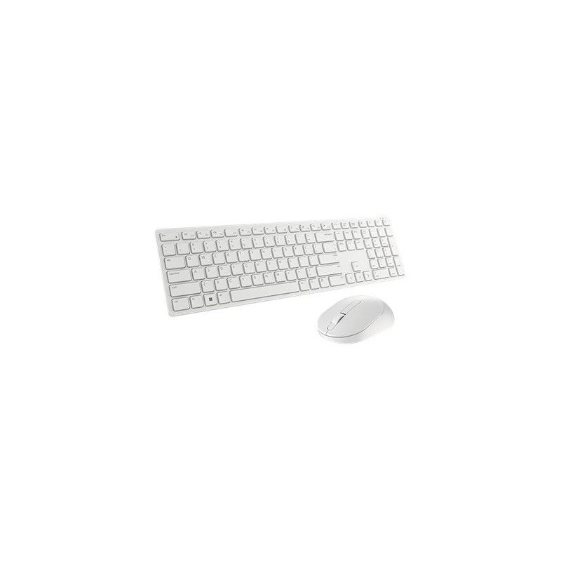 DELL Pro Wireless Keyboard and Mouse KM5221W US International QWERTY White DELL Pro Wireless Keyboard and Mouse KM5221W US International QWERTY White