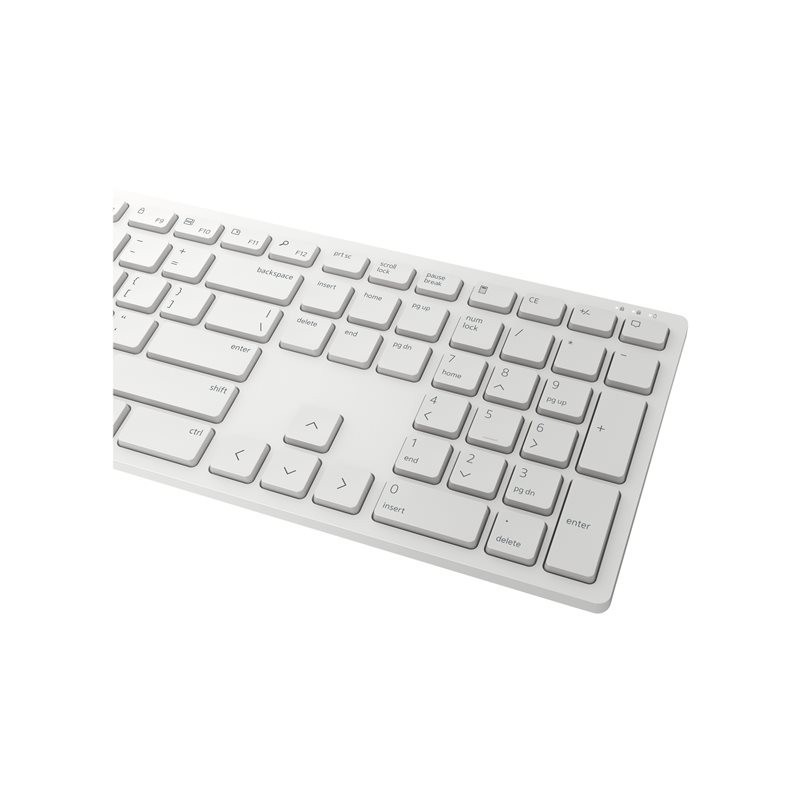 DELL Pro Wireless Keyboard and Mouse KM5221W US International QWERTY White DELL Pro Wireless Keyboard and Mouse KM5221W US International QWERTY White