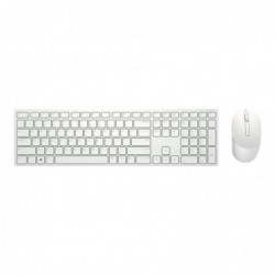 DELL Pro Wireless Keyboard and Mouse KM5221W US International QWERTY White DELL Pro Wireless Keyboard and Mouse KM5221W US International QWERTY White
