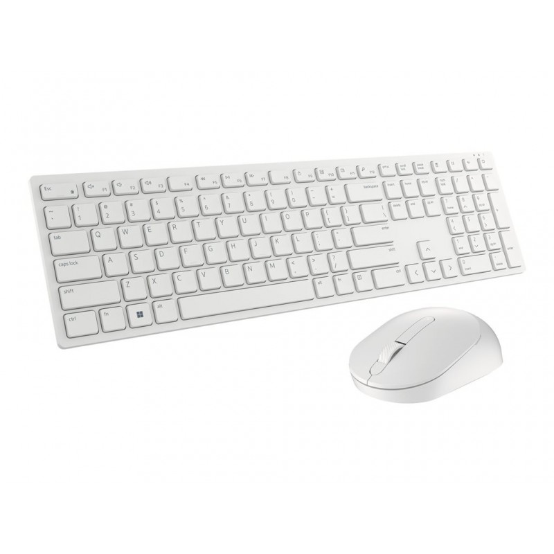 DELL Pro Wireless Keyboard and Mouse KM5221W US International QWERTY White DELL Pro Wireless Keyboard and Mouse KM5221W US International QWERTY White