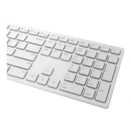 DELL Pro Wireless Keyboard and Mouse KM5221W US International QWERTY White DELL Pro Wireless Keyboard and Mouse KM5221W US International QWERTY White