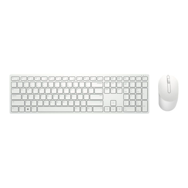 DELL Pro Wireless Keyboard and Mouse KM5221W US International QWERTY White DELL Pro Wireless Keyboard and Mouse KM5221W US International QWERTY White