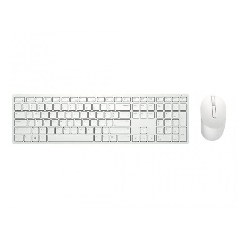 DELL Pro Wireless Keyboard and Mouse KM5221W US International QWERTY White DELL Pro Wireless Keyboard and Mouse KM5221W US International QWERTY White