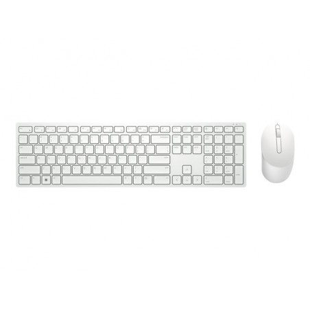 DELL Pro Wireless Keyboard and Mouse KM5221W US International QWERTY White DELL Pro Wireless Keyboard and Mouse KM5221W US International QWERTY White