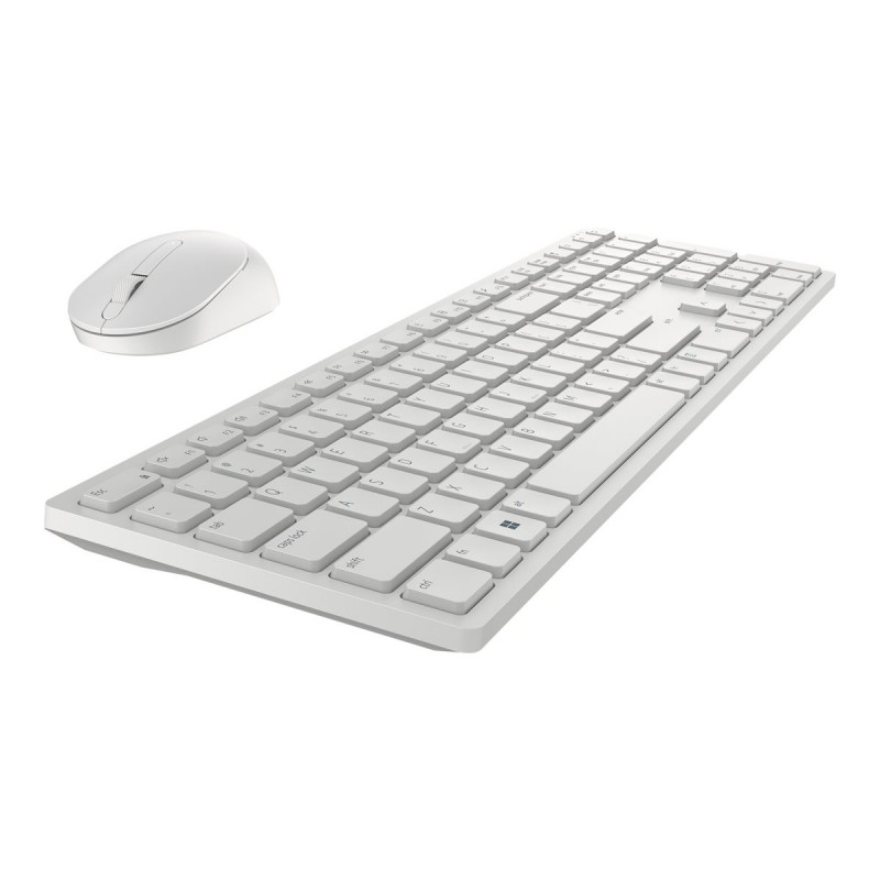 DELL Pro Wireless Keyboard and Mouse KM5221W US International QWERTY White DELL Pro Wireless Keyboard and Mouse KM5221W US International QWERTY White