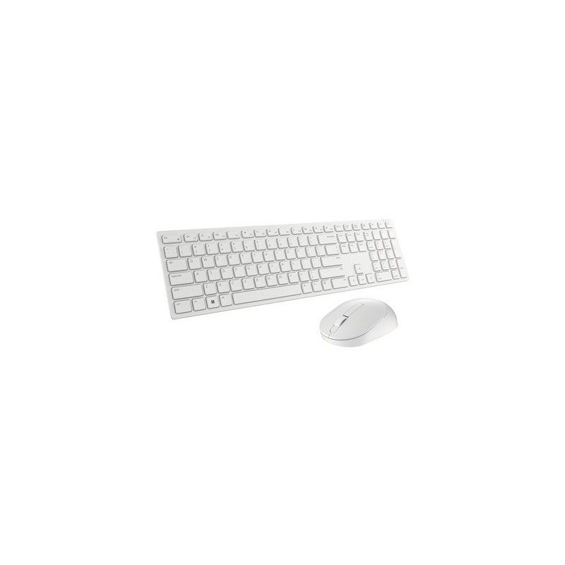 DELL Pro Wireless Keyboard and Mouse KM5221W US International QWERTY White DELL Pro Wireless Keyboard and Mouse KM5221W US International QWERTY White