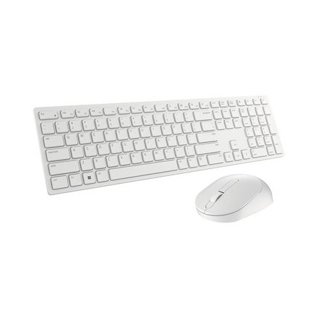DELL Pro Wireless Keyboard and Mouse KM5221W US International QWERTY White DELL Pro Wireless Keyboard and Mouse KM5221W US International QWERTY White