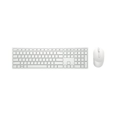 DELL Pro Wireless Keyboard and Mouse KM5221W US International QWERTY White DELL Pro Wireless Keyboard and Mouse KM5221W US International QWERTY White
