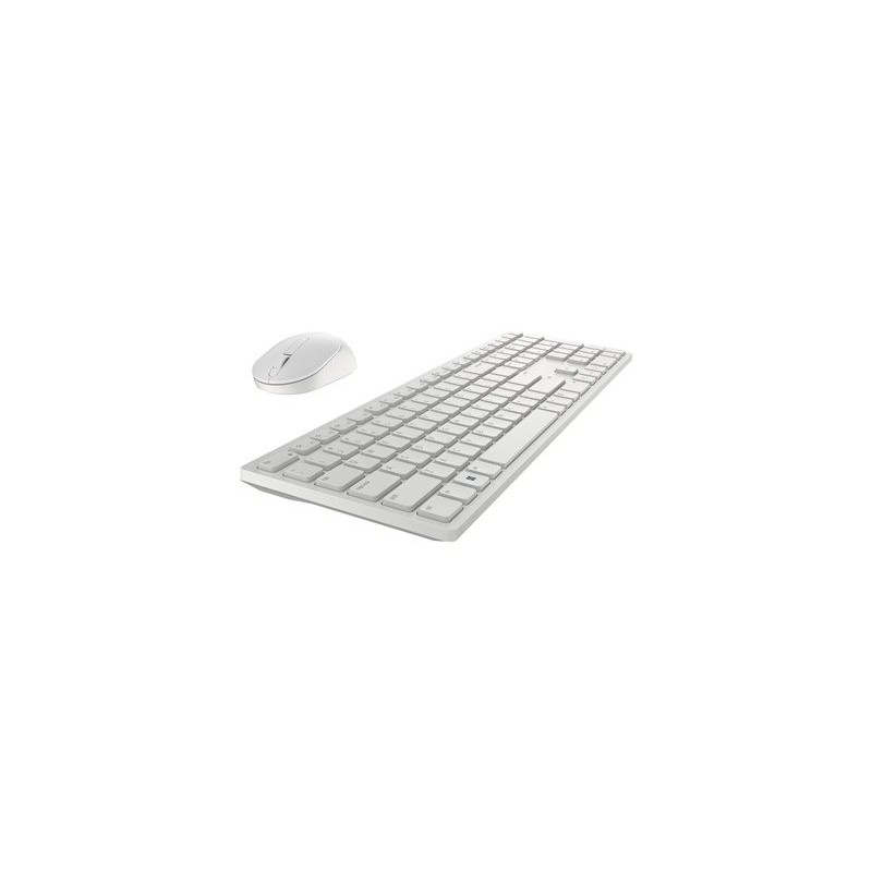 DELL Pro Wireless Keyboard and Mouse KM5221W US International QWERTY White DELL Pro Wireless Keyboard and Mouse KM5221W US International QWERTY White