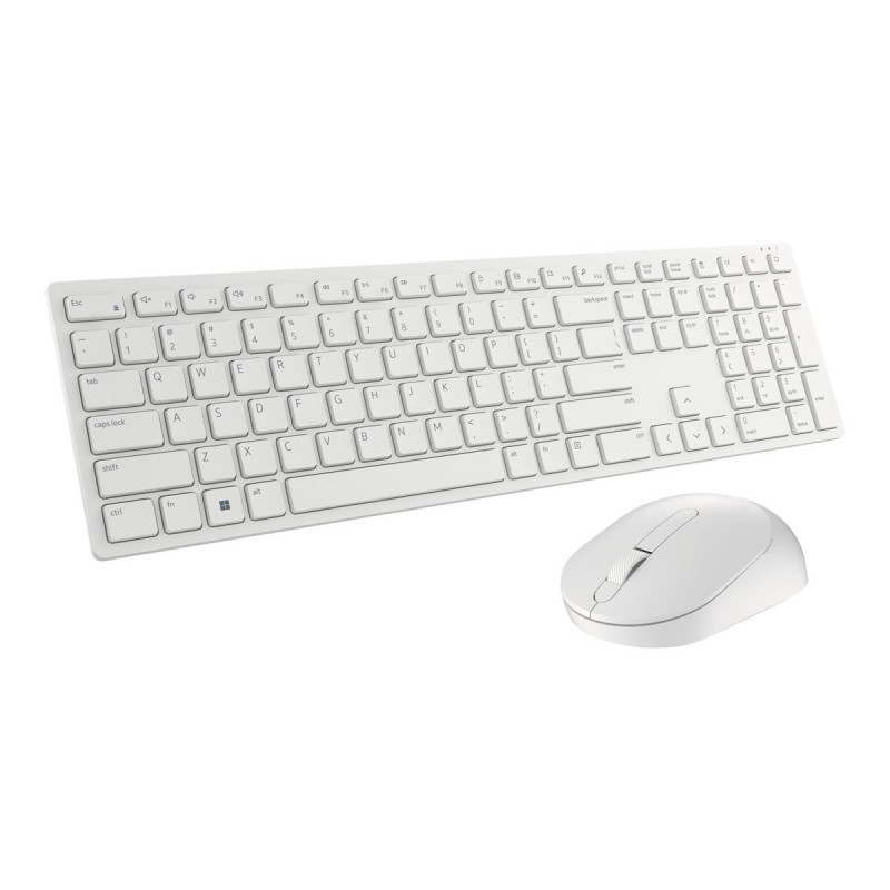DELL Pro Wireless Keyboard and Mouse KM5221W US International QWERTY White DELL Pro Wireless Keyboard and Mouse KM5221W US International QWERTY White