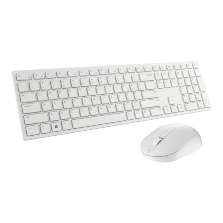 DELL Pro Wireless Keyboard and Mouse KM5221W US International QWERTY White DELL Pro Wireless Keyboard and Mouse KM5221W US International QWERTY White