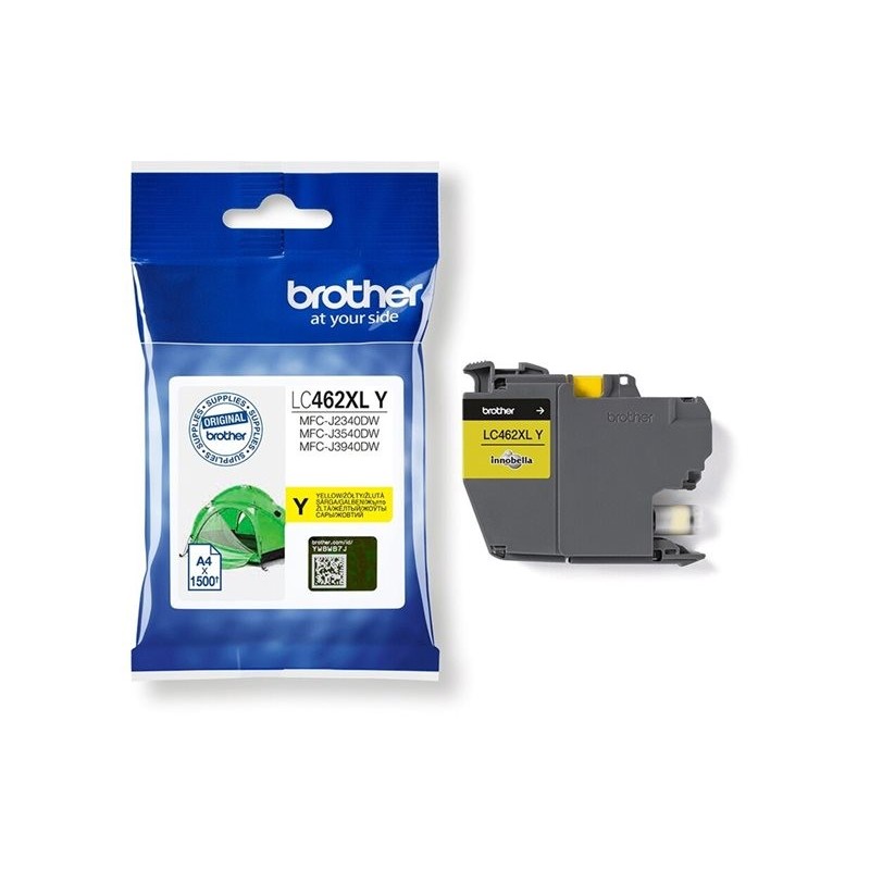 BROTHER Ink Cartridge LC-462XL Yellow