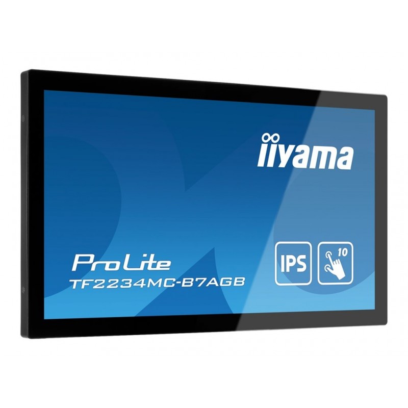 IIYAMA 21.5inch IPS PCAP AG Bezel Free 10P Touch 1920x1080 1000:1 300cd/m2 8ms VGA DP HDMI USB Interface