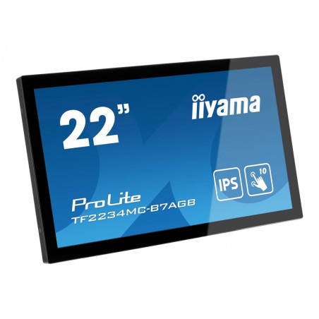 IIYAMA 21.5inch IPS PCAP AG Bezel Free 10P Touch 1920x1080 1000:1 300cd/m2 8ms VGA DP HDMI USB Interface IIYAMA 21.5inch IPS PCAP AG Bezel Free 10P Touch 1920x1080 1000:1 300cd/m2 8ms VGA DP HDMI USB Interface