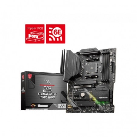 Płyta główna MAG B550 TOMAHAWK MAX WIFI AM4 4DDR4 HDMI/DP 2M.2 ATX Płyta główna MAG B550 TOMAHAWK MAX WIFI AM4 4DDR4 HDMI/DP 2M.2 ATX