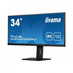 IIYAMA XUB3493WQSU-B5 34inch UW ETE IPS-panel 3440x1440 FreeSync 3000:1 400cd/m2 0.4ms MPRT HDR 2xHDMI 2xDP USB-HUB Speakers (P) IIYAMA XUB3493WQSU-B5 34inch UW ETE IPS-panel 3440x1440 FreeSync 3000:1 400cd/m2 0.4ms MPRT HDR 2xHDMI 2xDP USB-HUB Speakers (P)
