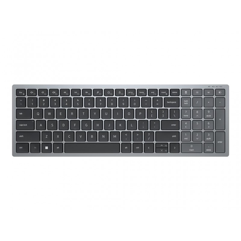 DELL Compact Multi-Device Wireless Keyboard - KB740 - US International QWERTY DELL Compact Multi-Device Wireless Keyboard - KB740 - US International QWERTY
