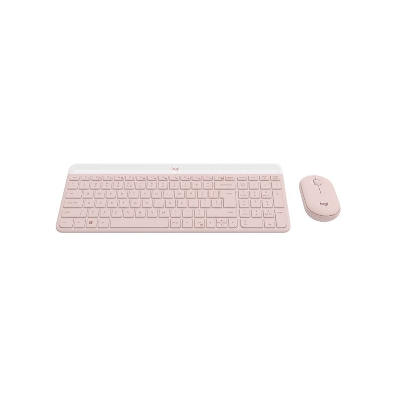 LOGITECH MK470 Slim Combo - ROSE - (US) INTL - INTNL-973