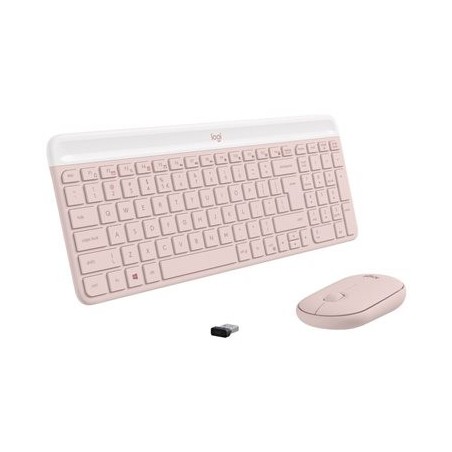 LOGITECH MK470 Slim Combo - ROSE - (US) INTL - INTNL-973