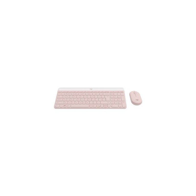LOGITECH MK470 Slim Combo - ROSE - (US) INTL - INTNL-973