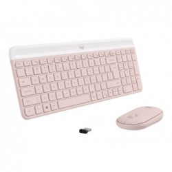 LOGITECH MK470 Slim Combo - ROSE - (US) INTL - INTNL-973