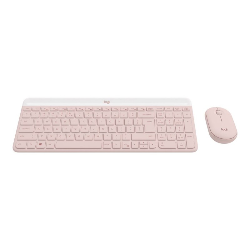 LOGITECH MK470 Slim Combo - ROSE - (US) INTL - INTNL-973