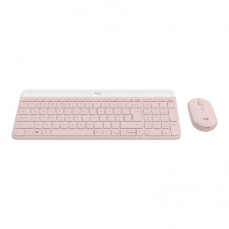 LOGITECH MK470 Slim Combo - ROSE - (US) INTL - INTNL-973