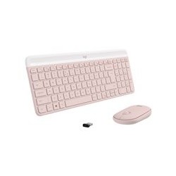 LOGITECH MK470 Slim Combo - ROSE - (US) INTL - INTNL-973