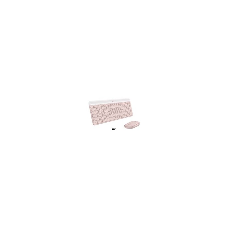 LOGITECH MK470 Slim Combo - ROSE - (US) INTL - INTNL-973